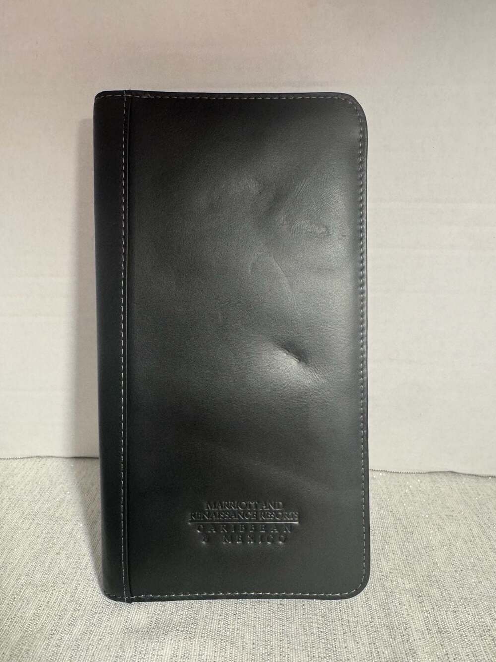 Leeds Genuine Leather Travel Document Organizer Marriott and Renaissance Resorts